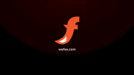 Online Editable Glitching Light Logo Intro