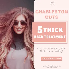 Online Editable Blogs On Hair Treatment Instagram Ad