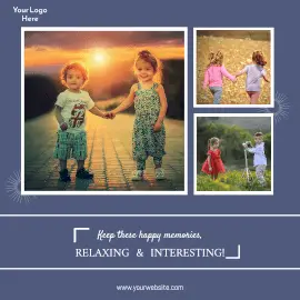 Online Editable Photographer Instagram Ad