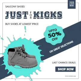 Online Editable Special Offers On Shoes Social Media Post