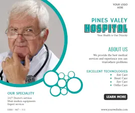 Online Editable Pines Valley Hospital Facebook Post