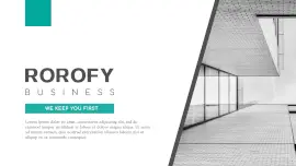 Online Editable Rorofy Business Formal Presentation Slides