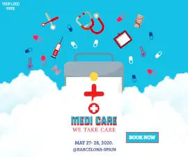 Online Editable Medical Care Campaign Facebook Post