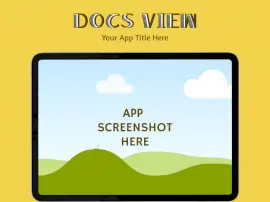 Online Editable Fancy Text Docs View iPad Landscape App Screenshot