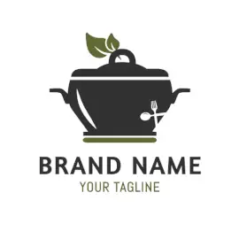 Online Editable Tea Pot Food & Drink Logo
