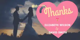 Online Editable Thank You Message Twitter Post