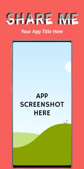 Online Editable Share Me Android Phone App Screenshot