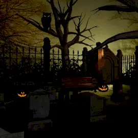 Online Editable Halloween and Haunted Themed Cinemagraph