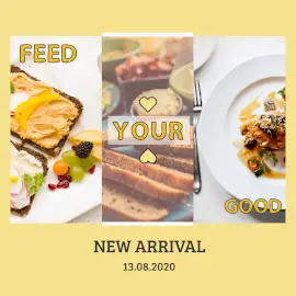 Online Editable Food Offers Instagram Ad