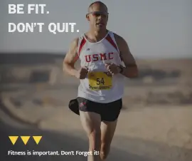Online Editable Motivational Fitness Facebook Post