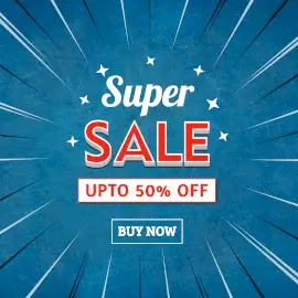 Online Editable Super Sale Instagram Ad