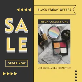 Online Editable Black Friday Sale Instagram Ad