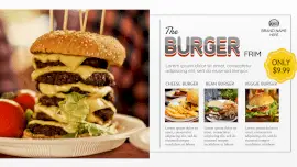 Online Editable Gray Fancy Text Burger Recipes GIF Post