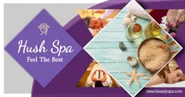 Online Editable Body Massage Centre 5 Photo Collage