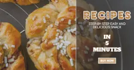 Online Editable Recipes Guide with High-res Image Facebook Ad Post