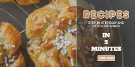 Online Editable Recipe Book Promotion Twitter Post