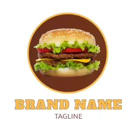 Online Editable Burger Logo