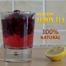 Online Editable Lemon Tea with Tea dissolving Effect Cinemagraph