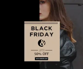 Online Editable Black Friday Offers Facebook Post