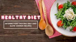 Online Editable Various Diet Food Recipes Facebook App Ad