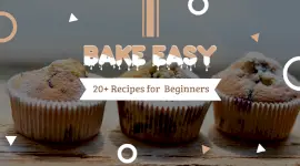 Online Editable Free Baking Recipes Facebook App Ad
