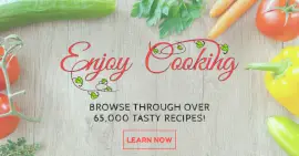 Online Editable Learn Tasty Cooking Recipes Facebook Ad Post