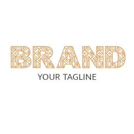Online Editable Iron Grill Design Text Logo