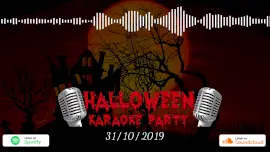 Online Editable Halloween Party Music Audiogram
