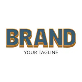 Online Editable Wood and Cement Architecture & Construction Logo