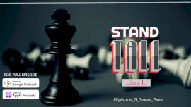 Online Editable Motivational Sneak Peek Podcast Audiogram
