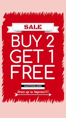 Online Editable Minimalist Leatherland Fashion Sales & Promotion Story