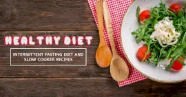 Online Editable Various Diet Food Recipes Facebook Ad