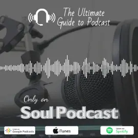 Online Editable Monochrome Podcast Audio Spectrum Podcast Audiogram