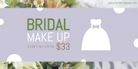 Online Editable Bridal Makeup Offers Twitter Post