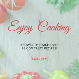 Online Editable Home Cooking Recipes Facebook 3D Post