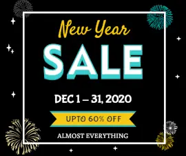 Online Editable New Year Sale Offer Facebook Post
