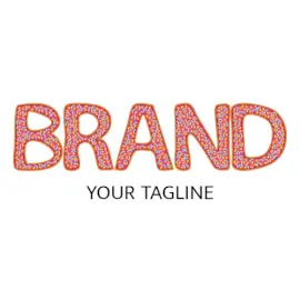 Online Editable Red Cumin Fancy Font Food & Drink Logo