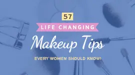 Online Editable Makeup Tips for Women Facebook App Ad