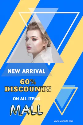 Online Editable New Costume Collections Sale Offer Pinterest Graphic