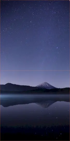 Online Editable Nature Scenery Top and Bottom 2 Squares Instagram Photo Grid