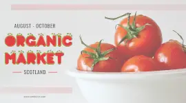 Online Editable Tomato From Organic Market Facebook App Ad