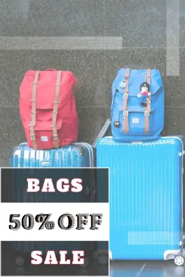 Online Editable Bags Offer Sale Tumblr Graphic