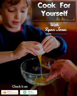 Online Editable Cook for Yourself Podcast Audiogram