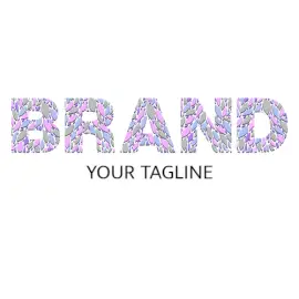 Online Editable Purple and Pink Oval Mosaic Pattern Architecture & Construction Logo