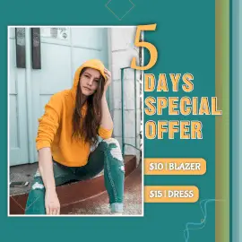 Online Editable Limited Time Special Offer Animated Design