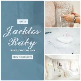 Online Editable New Trends Women's Fashion 3 Photo Grid Collage
