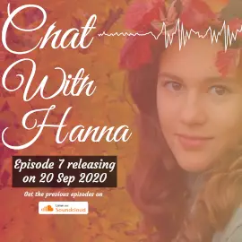 Online Editable Chat with Hanna Podcast Audiogram