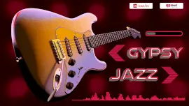 Online Editable Pink Jazz Music Visualizer Music Audiogram