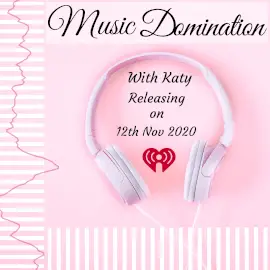 Online Editable Pink Music Domination Music Audiogram