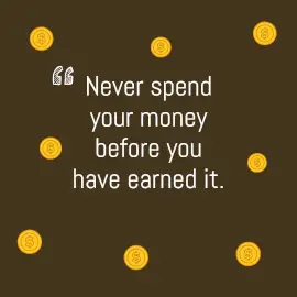 Online Editable Minimalist Saving Money Quotes Inspirational Facebook 3D Post
